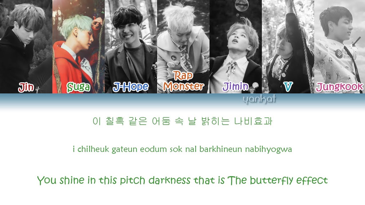 BTS (방탄소년단) - Butterfly (Color Coded Han|Rom|Eng Lyrics) | by Yankat