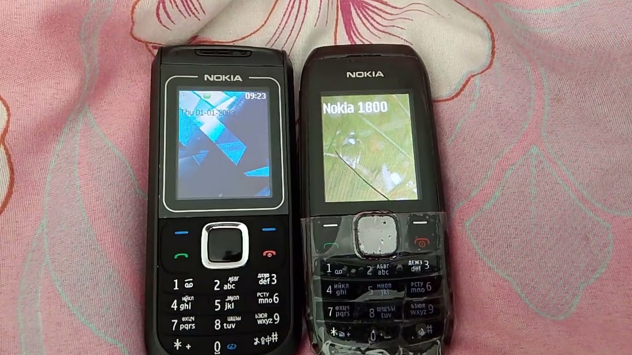 Speed comparison Nokia 1681 vs Nokia 1800