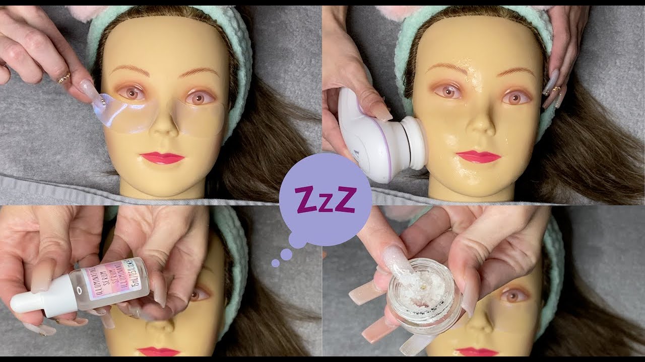 [ASMR] Intense Facial On Doll Head - You WILL Sleep