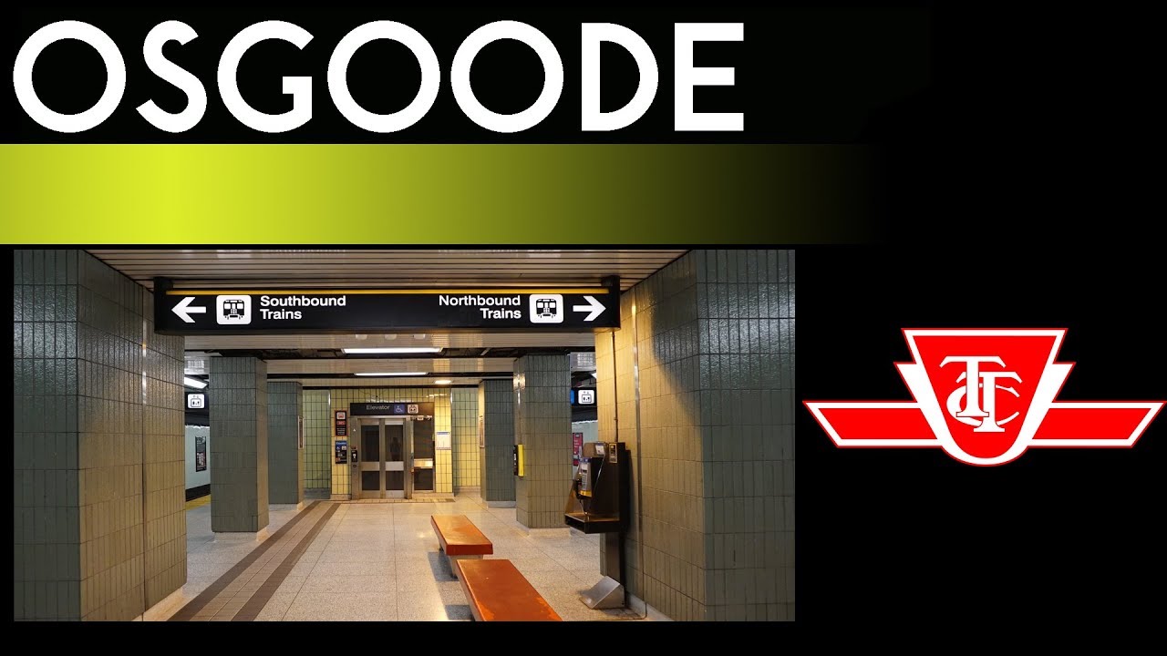 TTC Yonge-University Subway - Osgoode Station Walkthrough