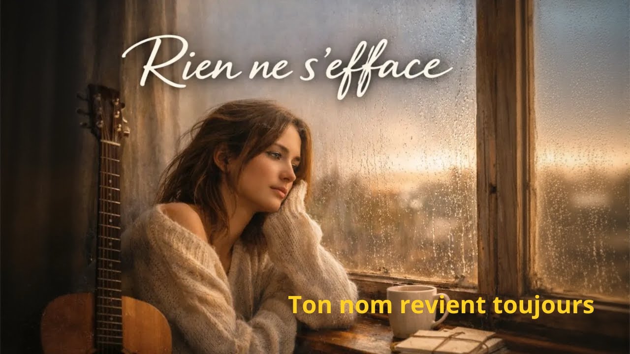 Rien ne s’efface – Ballade française intense sur l’amour et l’absence