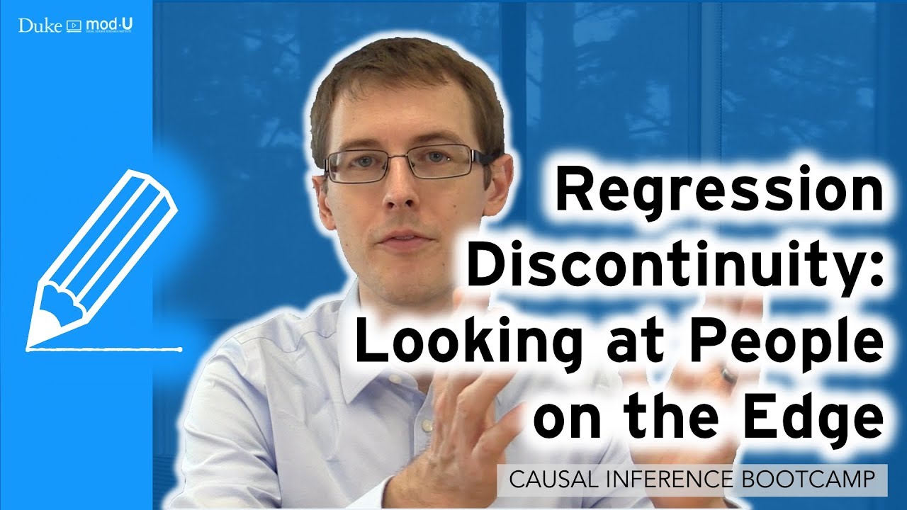 Regression Discontinuity: Looking at People on the Edge: Causal Inference Bootcamp
