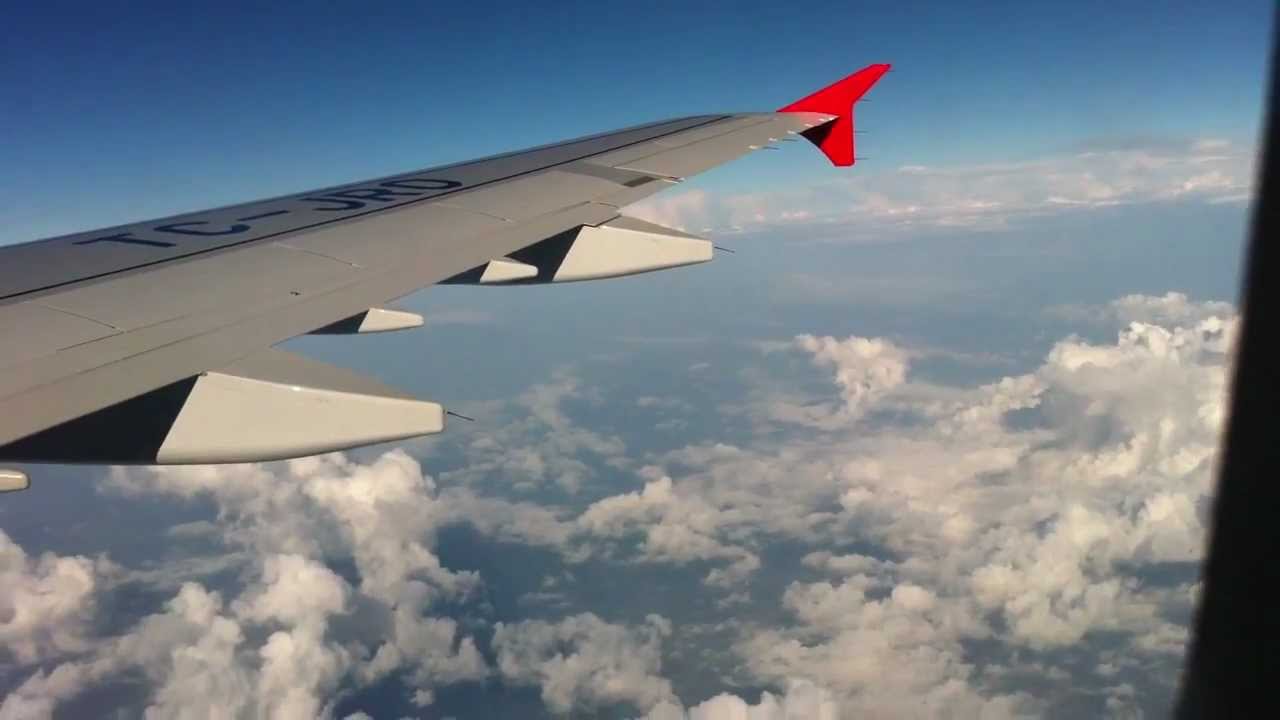 AMAZING Taxi, Take off in Istambul and climb - THY A321 SPECIAL LIVERY