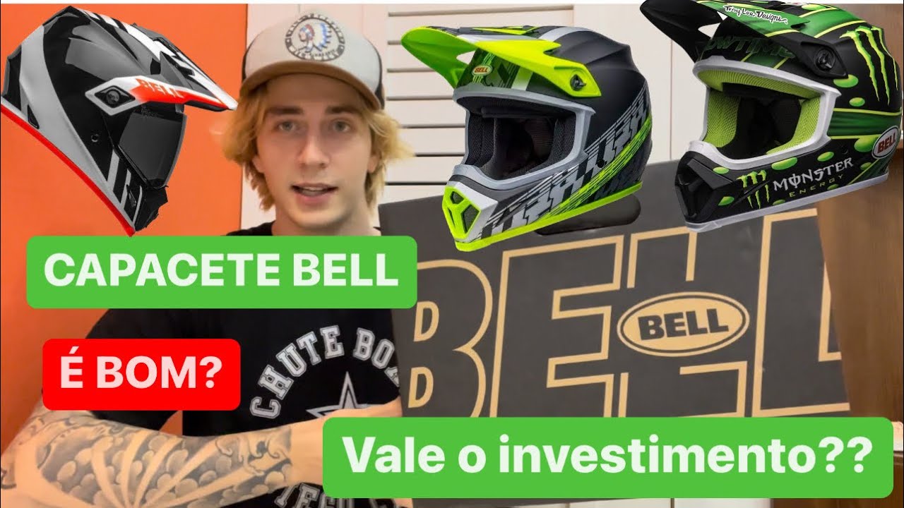 Unboxing Capacete Bell é bom? Não compre antes de assistir!! Mx9 Mips /Adventure, Moto cross, Trilha