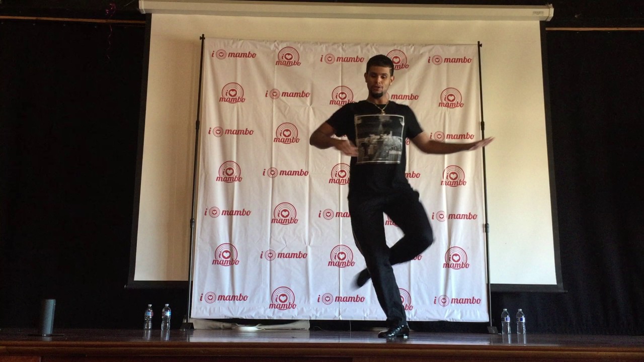 Eddie Torres Jr. Chacha demo at iHeartMambo 2016