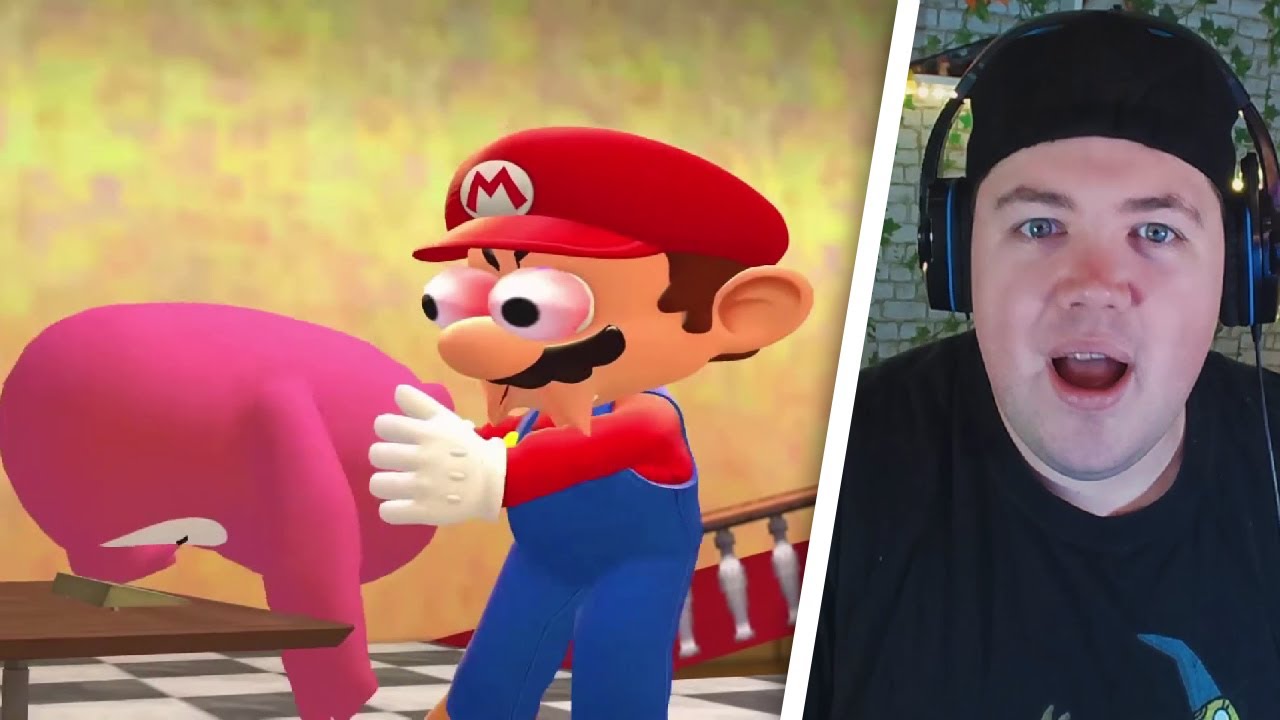 Mario Spielt Fall Guys | SMG4 | REAKTION