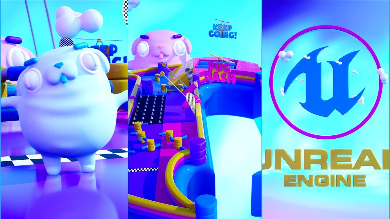 Unreal Engine GAMERISTIC Logo Animation #EpicPartner