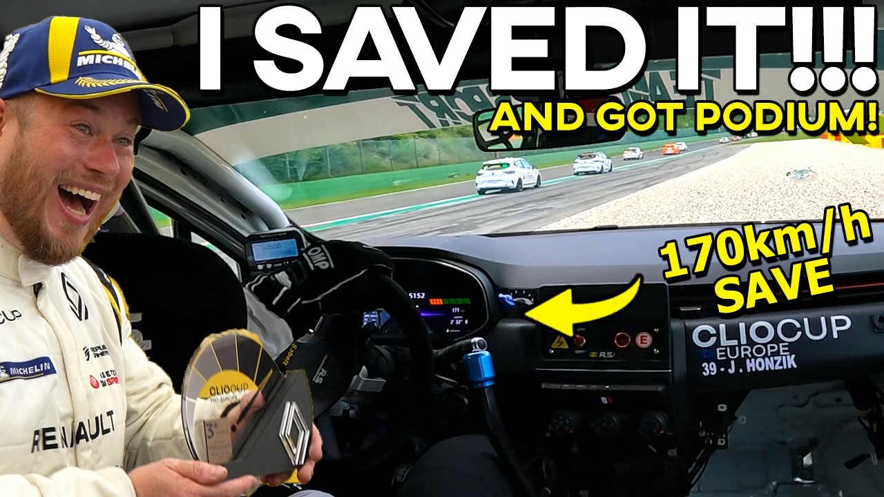 I Saved Myself From Massive Incident! - Clio Cup Europe SPA Race 1