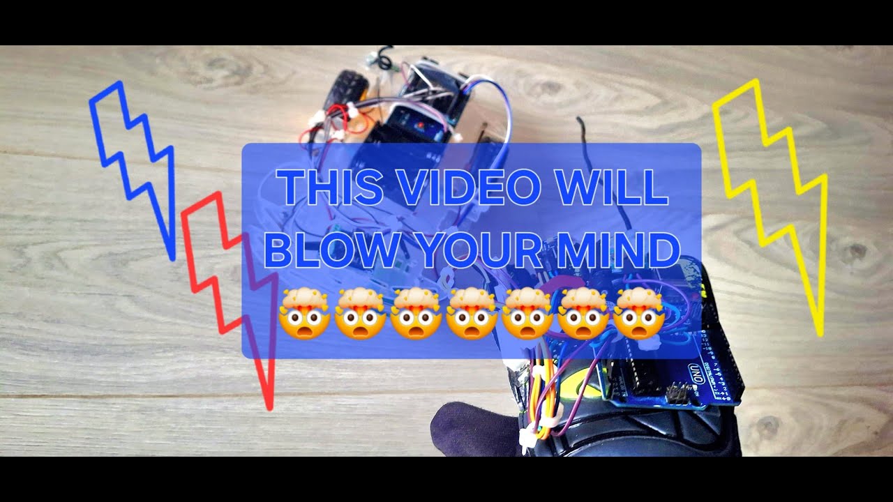 I Built a DIY Hand-Controlled Car Using Gyro Sensors 🤯