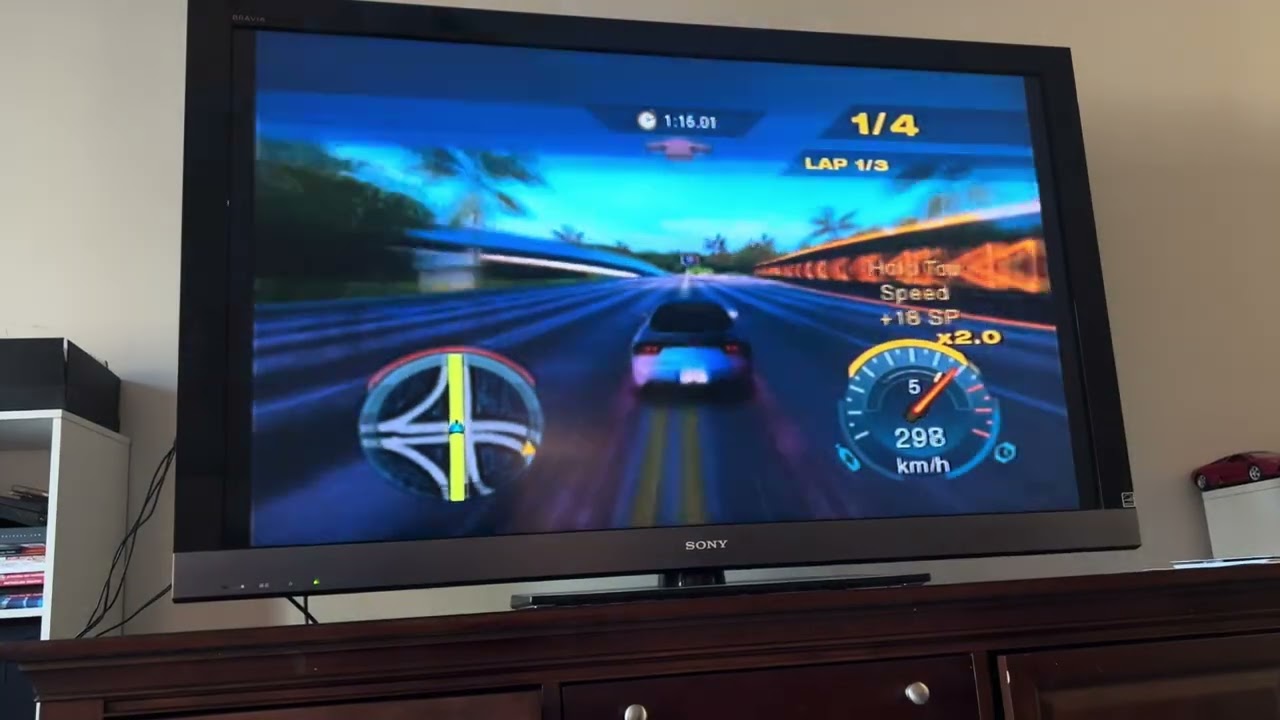 Need For Speed Undercover PS2 Circuit Silver 3:48.65 