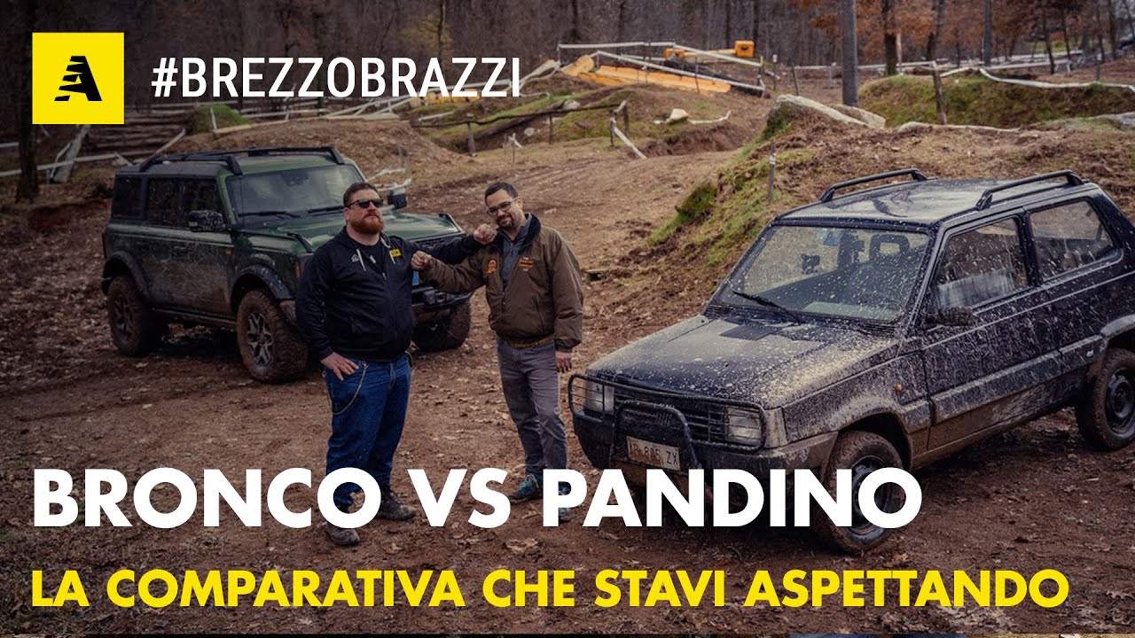 Fiat Panda contro tutti: la sfida al Ford Bronco (in fuoristrada)
