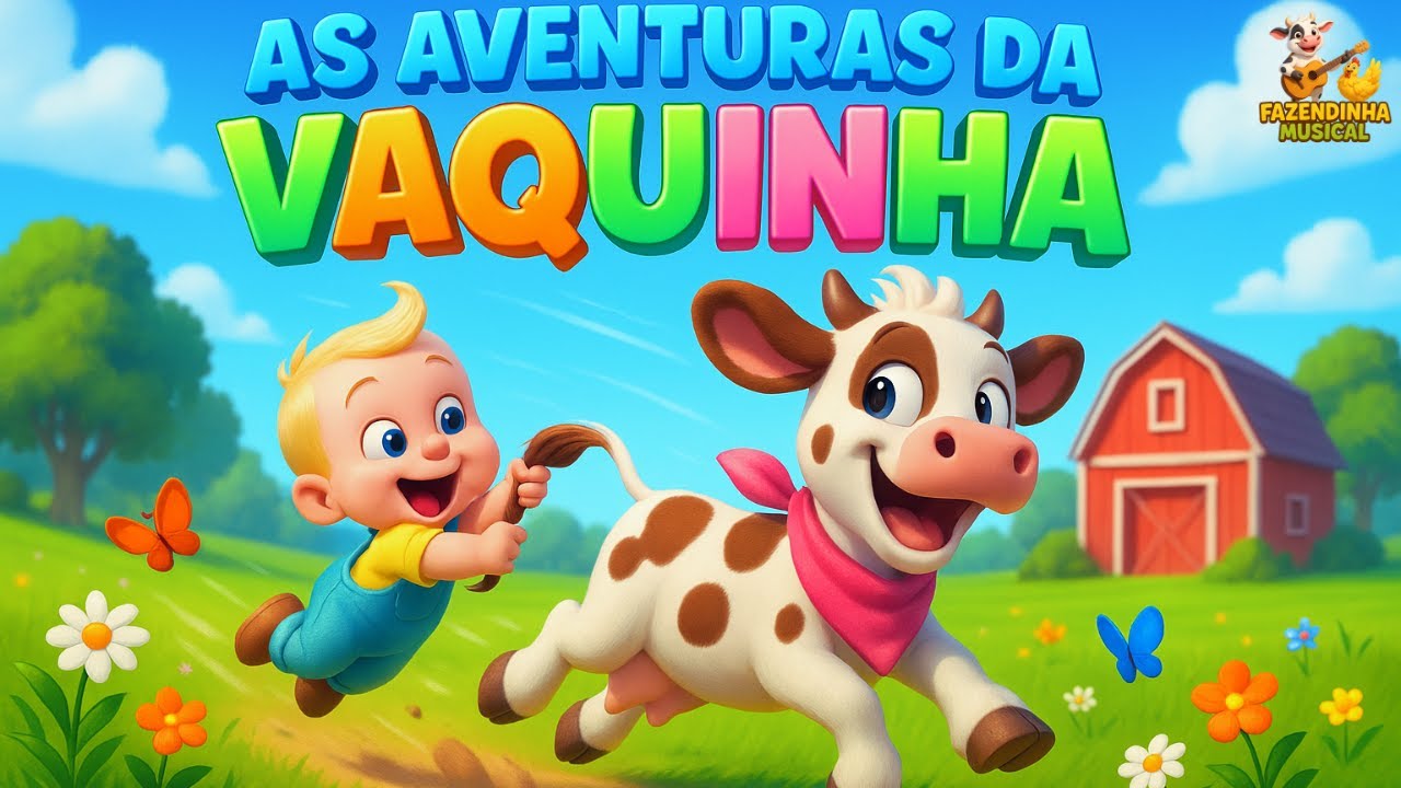 As Aventuras da Vaquinha | Upa Upa cavalinho✨ | Coletânea Música Infantil | Fazendinha Musical