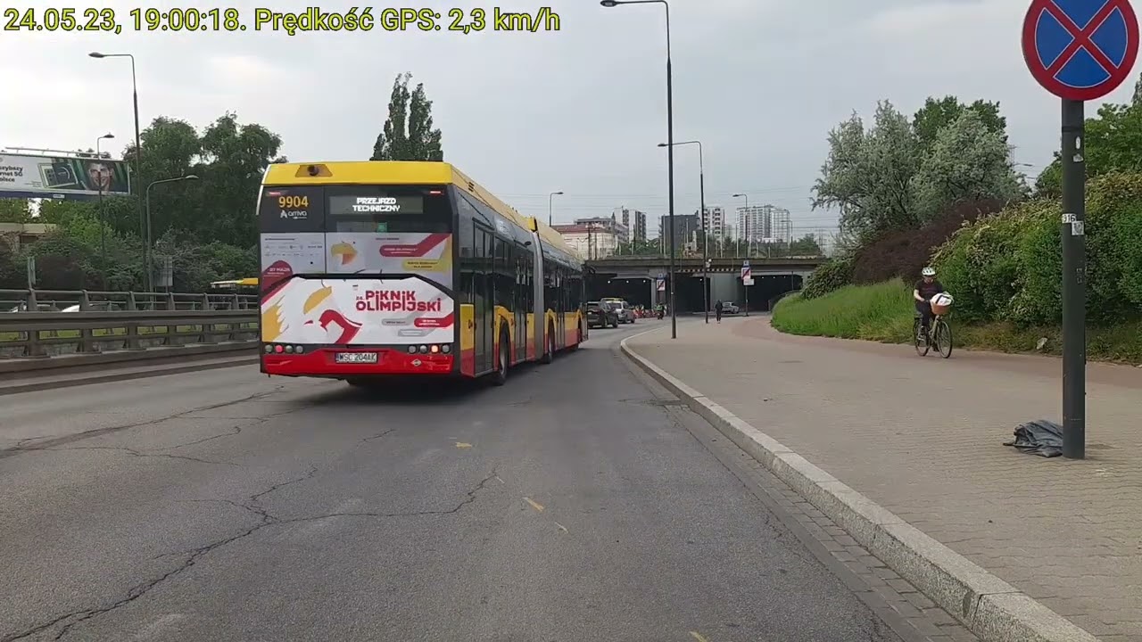 Linia 414 Warszawa, kierunek Bródno - Podgrodzie
