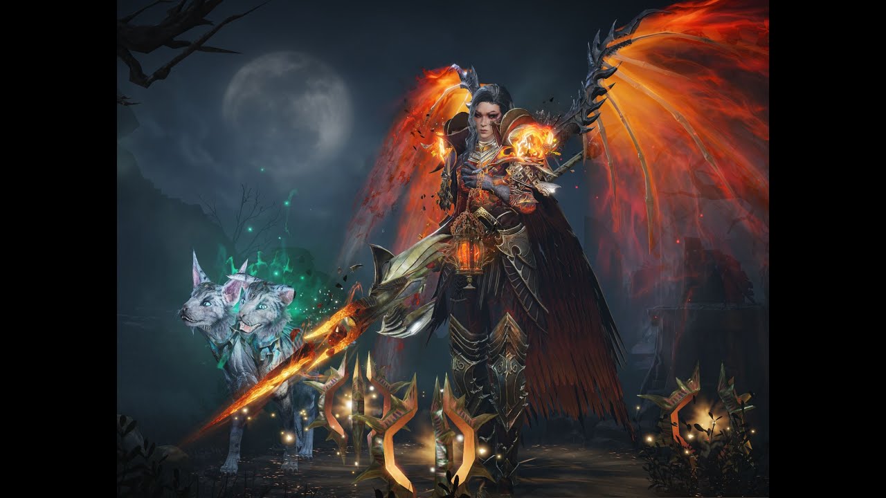 Diablo Immortal - Blood Knight Umbral Lance Dungeon Build