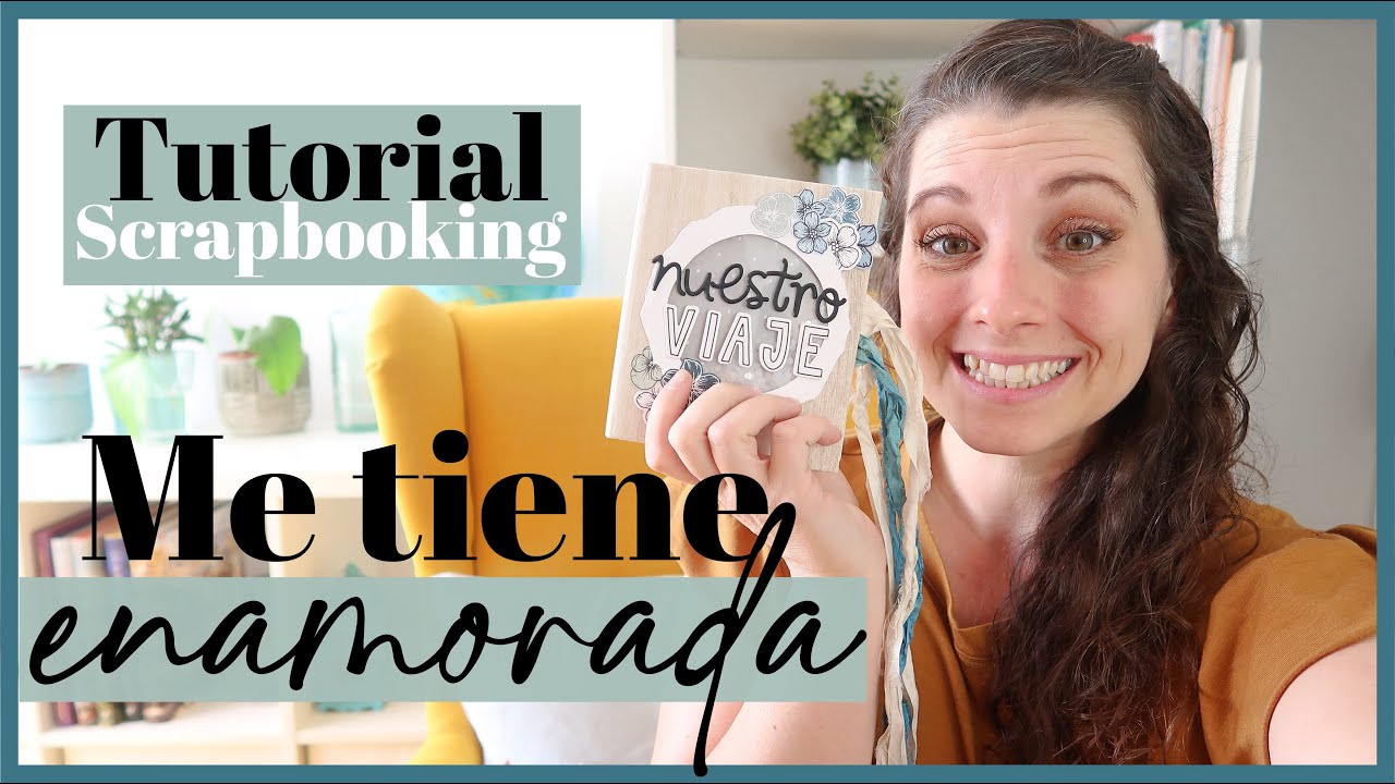 Cómo hacer un SCRAPBOOK SHAKER + LOMO COSIDO (MUY FÁCIL) con mi colección MY SOUL. Laura Inguz