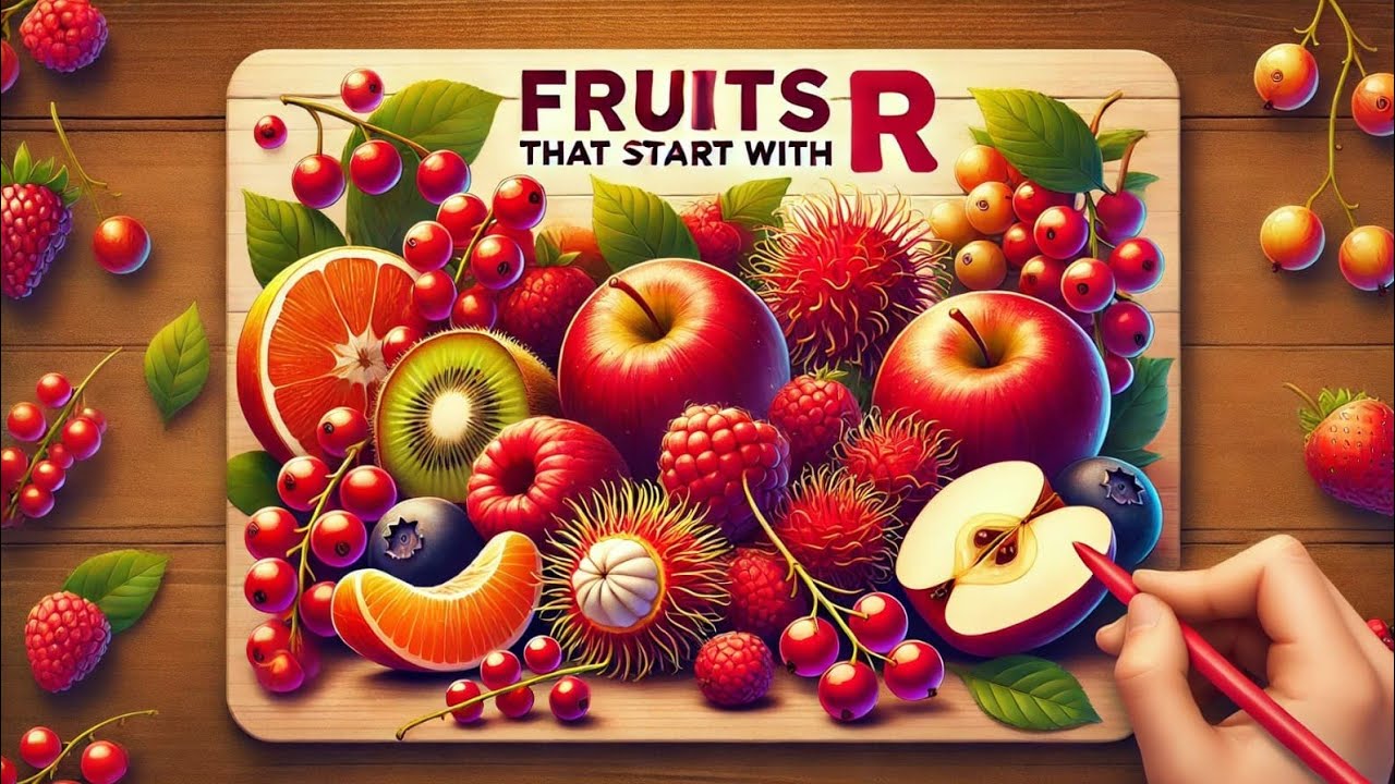 Fruits That Start with R &ndash; Fun & Rare Fruits You Should Know! 🍒🍌