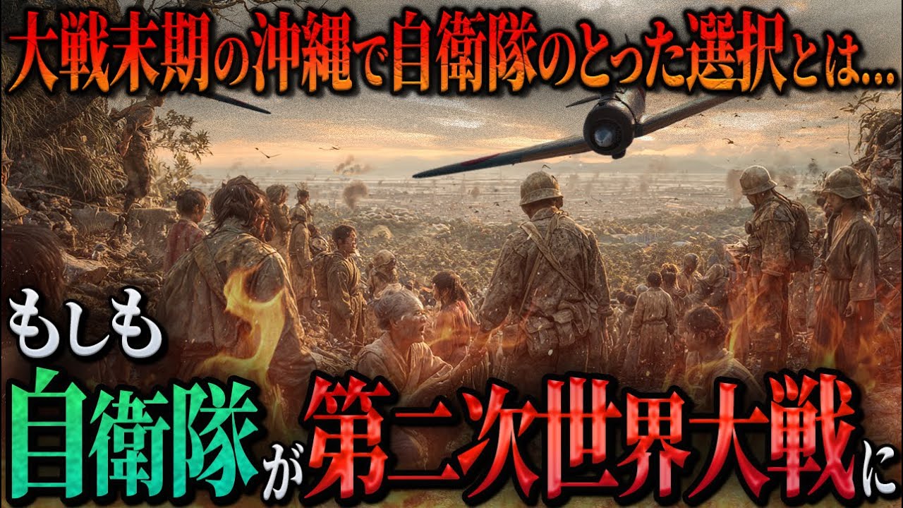 もしも第二次世界大戦の沖縄戦に現代の自衛隊が介入したら住民を救うことができるのか？【AIシミュレーション】