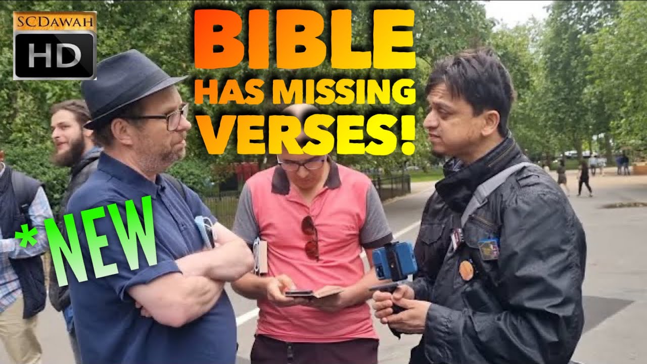 *NEW P1 - Bible has added verses? Mansur Vs Christian | Speakers Corner | Hyde Park