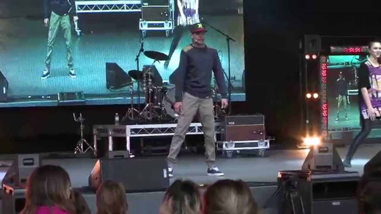 The Move It Mob Style crew teach the Reconciliation Dance