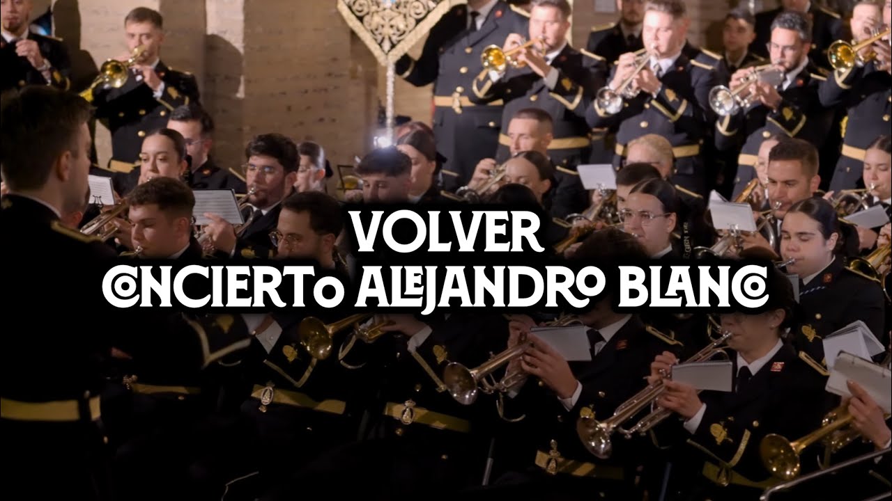 [4K] VOLVER | Virgen de los Reyes | Desde Triana | Concierto Alejandro Blanco