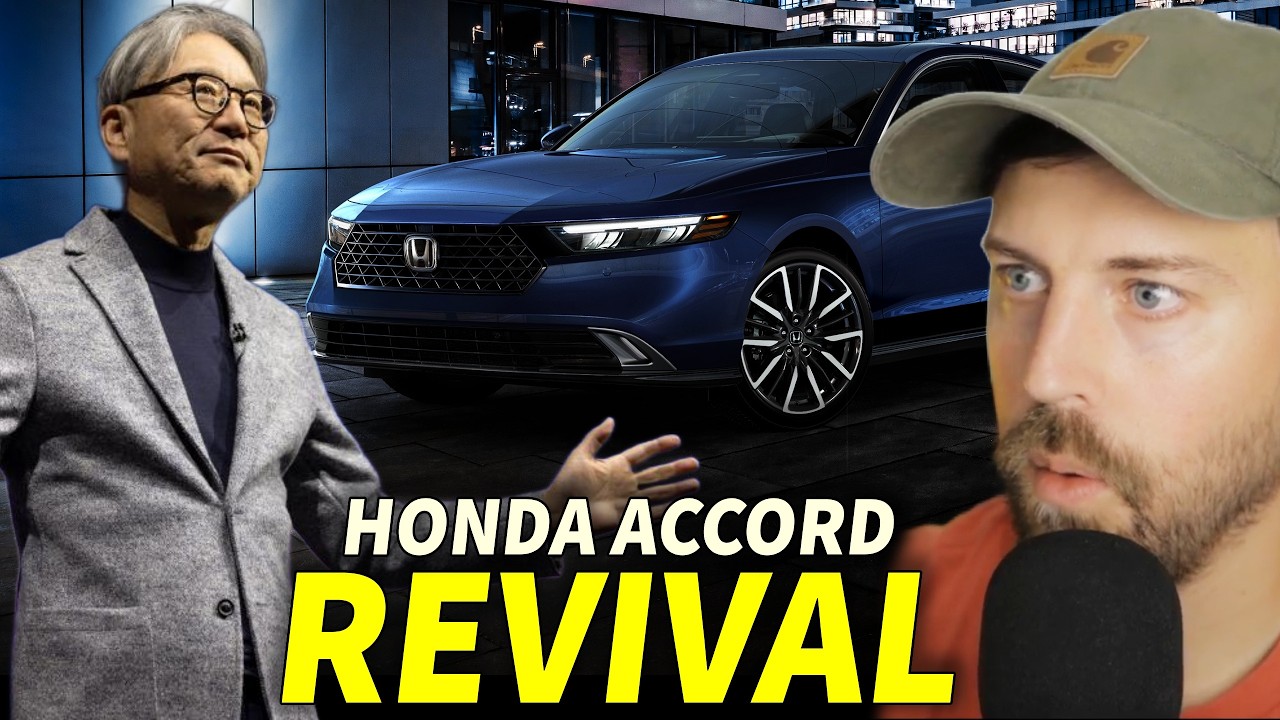 I never expected the ACCORD to keep Honda afloat. Here's what's happening.