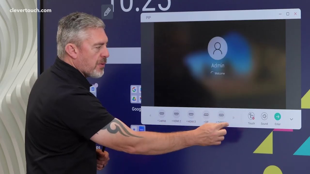 Clevertouch | Connecting external devices