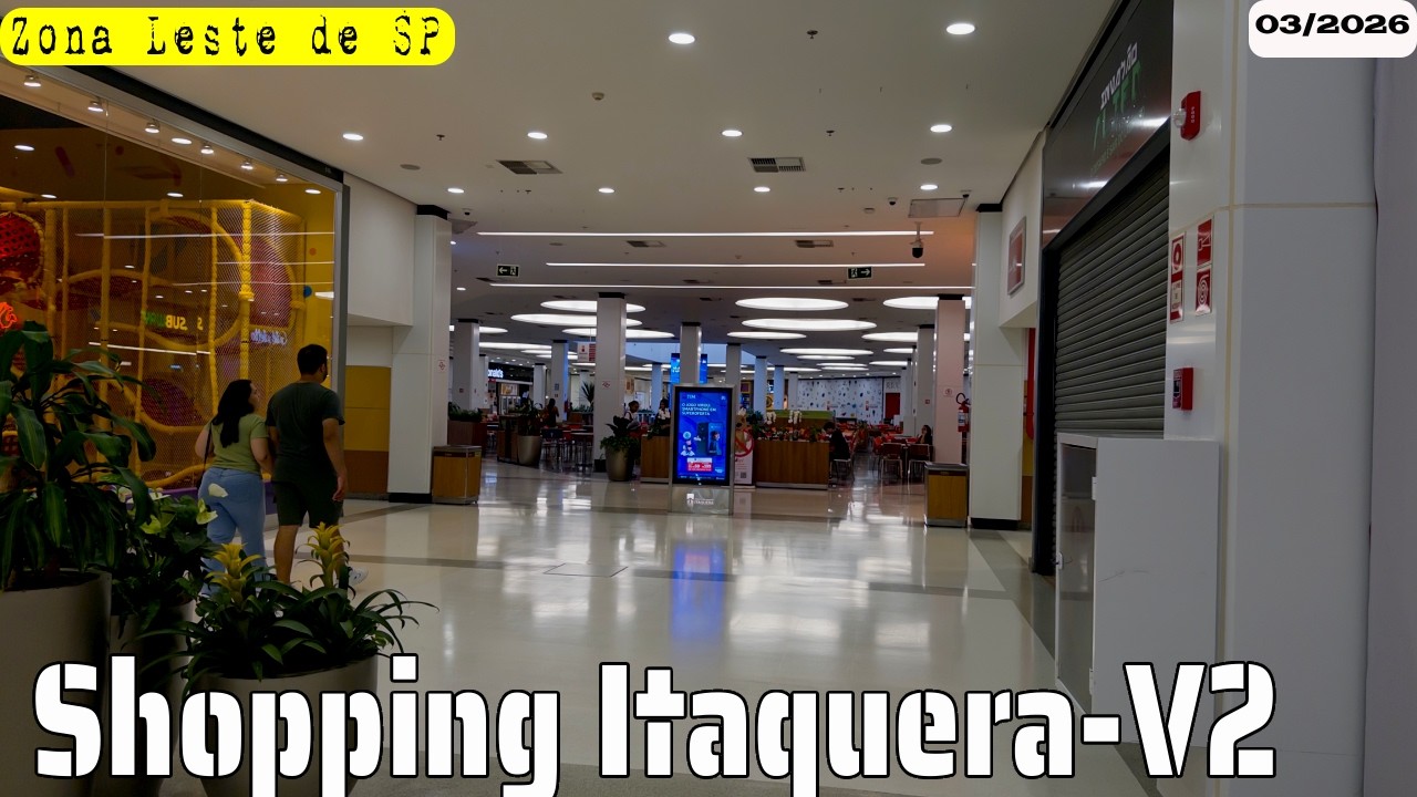 Shopping Metrô Itaquera zona leste de São Paulo