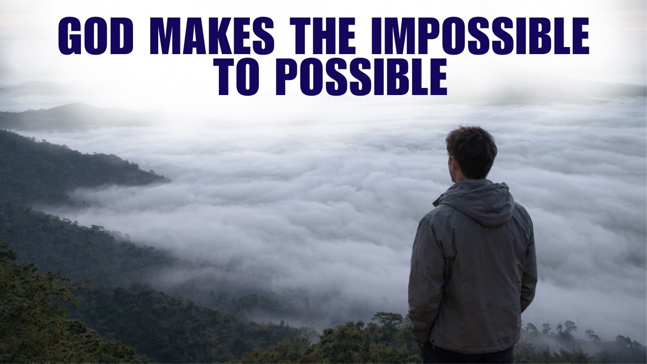 GOD MAKES THE IMPOSSIBLE POSSIBLE | CHRISTIAN MOTIVATION
