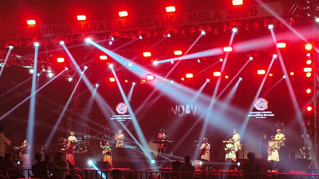 Pandwaas live in Rudrapur | पाना पनुली सांग By Pandwas | Paanaa panuli song live | vlog 