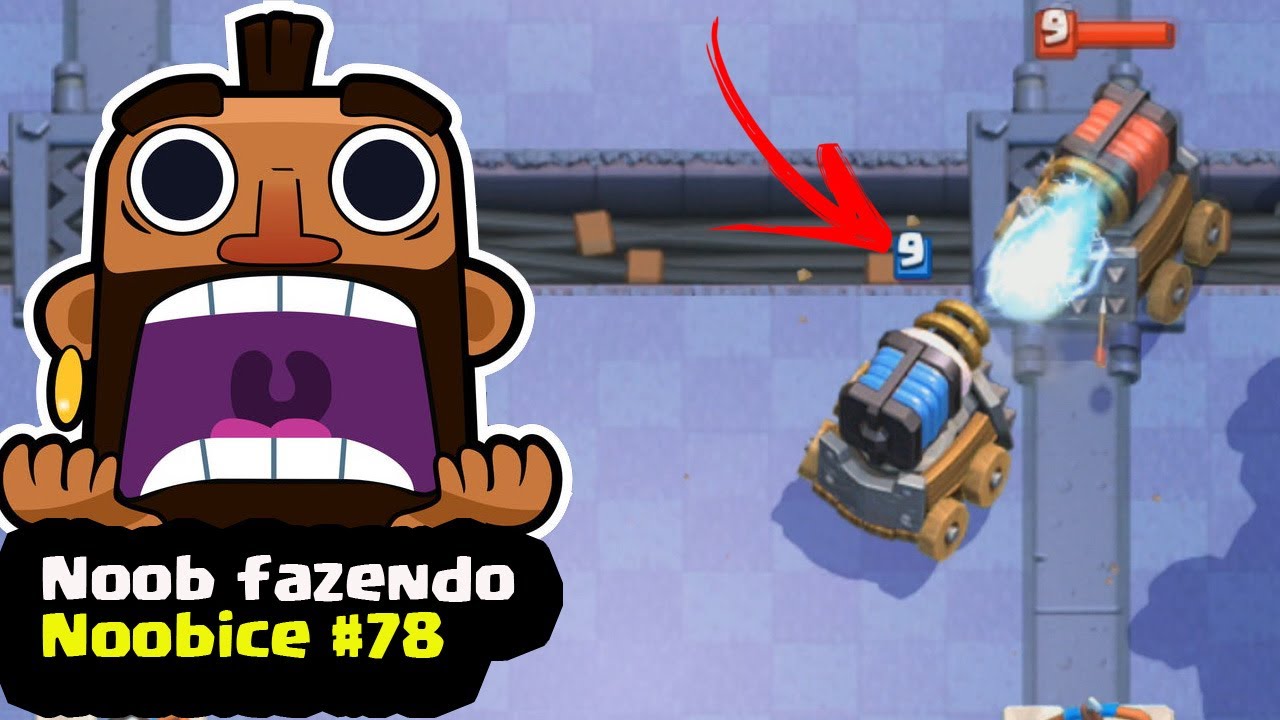 NOOB FAZENDO NOOBICE #78 - MOMENTOS ENGRAÇADOS NO CLASH ROYALE | FUNNY MOMENTS | ULTIMATE FUNNY