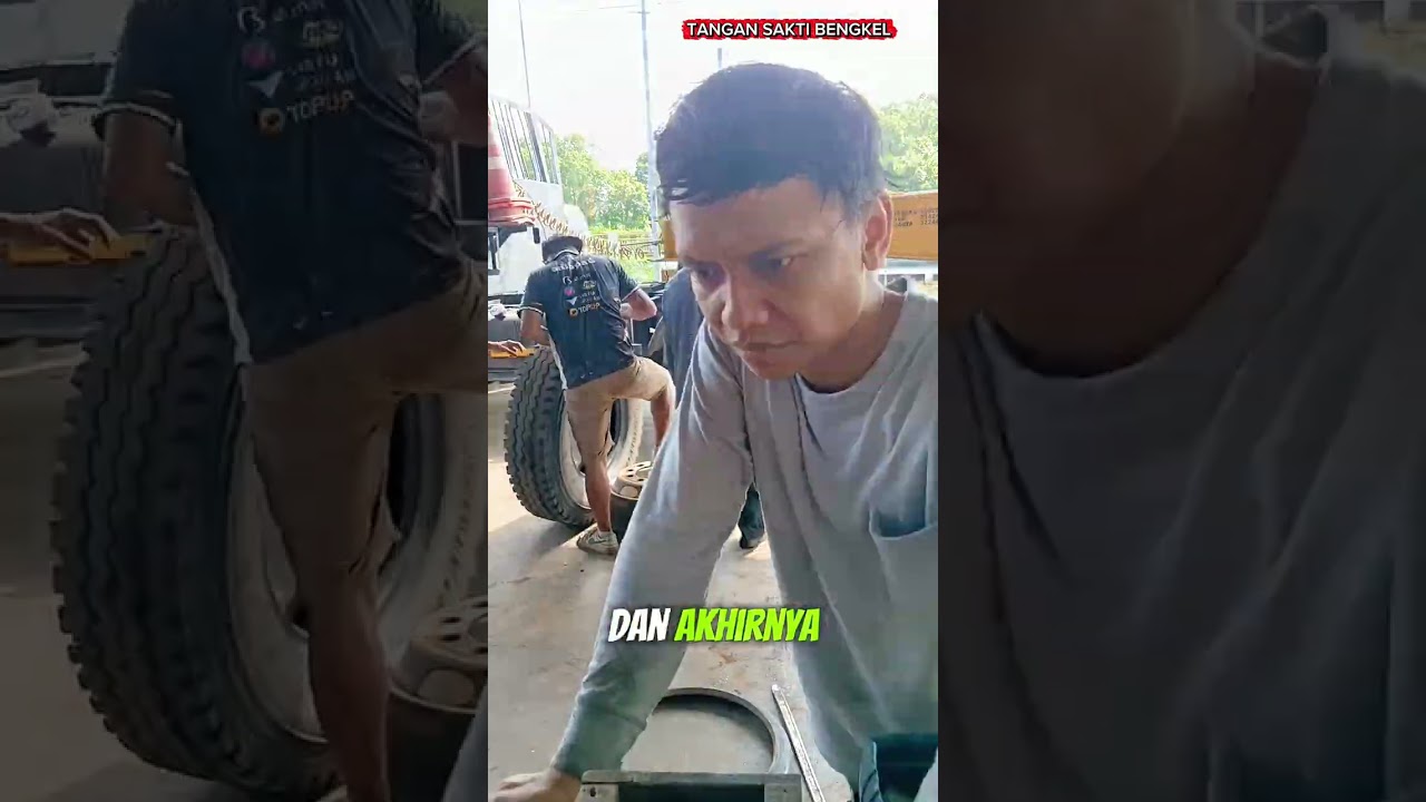 Pejuang Rupiah! Proses Riper Ban Truk dari Nol Sampai 110 PSI – Tegang & Penuh Drama