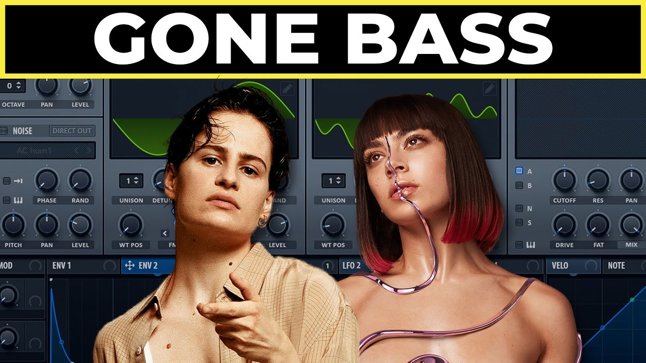 How to Make the Bass from Gone by Charli XCX, Christine and the Queens [Sound Design Tutorial]