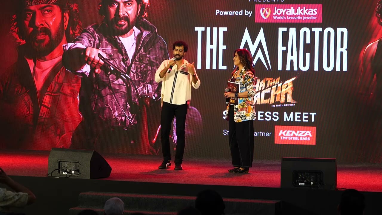 Chathaa Pacha Success Meet with Mammookka