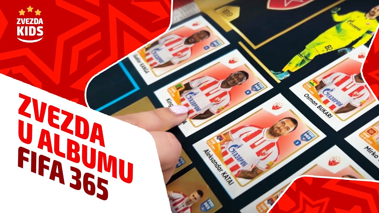 ZVEZDA U ALBUMU FIFA 365 (2023): IZVUKLI SMO ZLATNI TRIO
