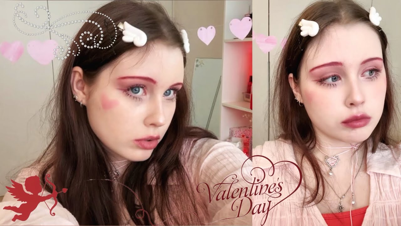 макіяж натхненний Днем святого Валентина  💌