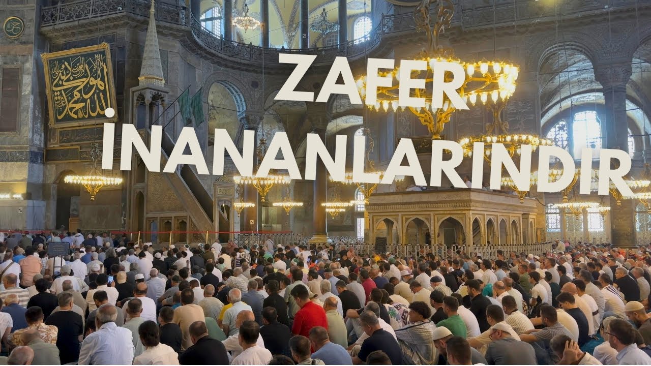 Ayasofya Hutbesi - Hendek'ten Gazze'ye Zafer İnananlarındır | 4K