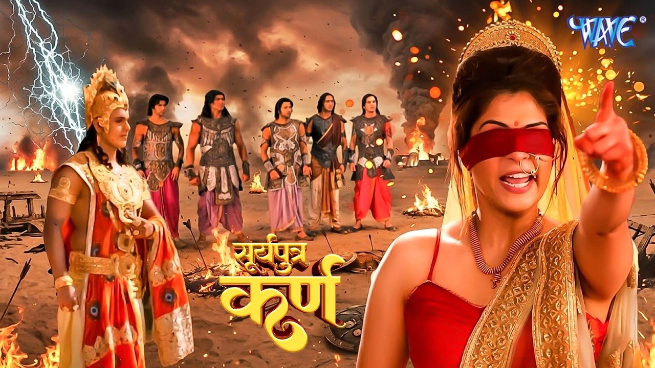 माता गांधारी ने पांडवों के सामने वासुदेव को क्यों दिया श्राप | Suryaputra Karn | New Full Episode