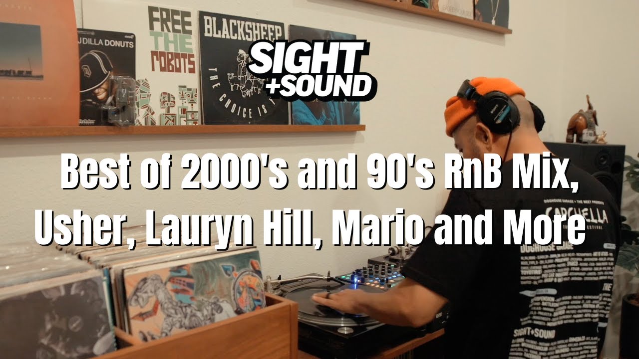 DJ EROK |  ALL VINYL Mix , 2000's and 90's RnB Mix, Mario, Usher, Lauryn Hill, SWV, Craig David
