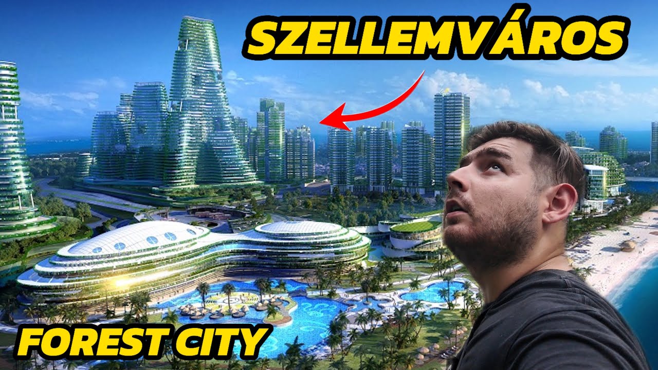 Felfedeztem Kína BUKOTT 100 MILLIÁRD DOLLÁROS JÖVŐ Városát 🇲🇾 Forest City, Malajzia