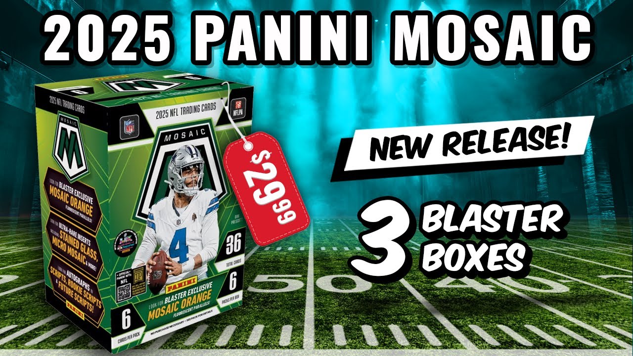 🚨НОВЫЙ ВЫПУСК🚨 PANINI MOSAIC BLASTERS 2025