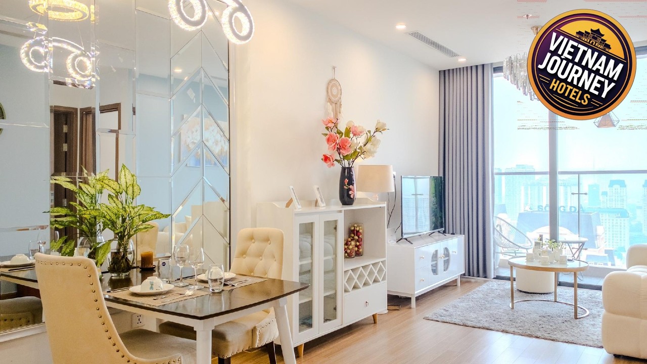 QMP-Vinhomes Skylake-Friendly 1BR near Korean Town | Hanoi, Vietnam | Hotel Review ⭐