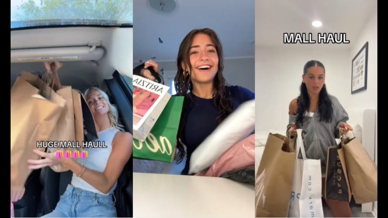 Mall Haul TikTok Compilation! ~ // credits to the creators #tiktok #haul #mall