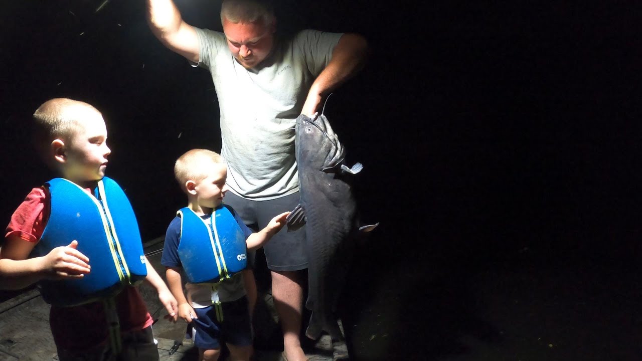 CATCHING SHAD, PANFISH, AND CATFISH WITH THE FAMILY