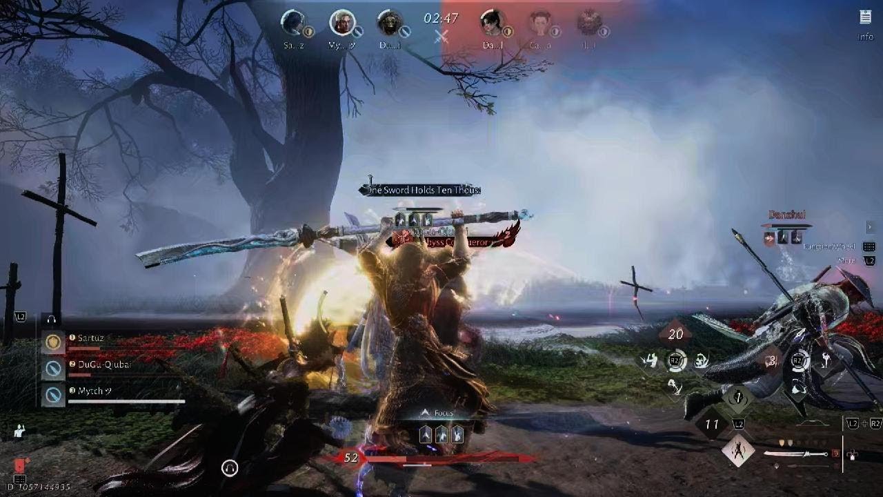 Fighting 3 Tanks in 3v3 Arena - Where Winds Meet