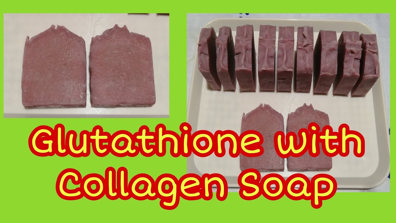 Glutathione with Collagen Soap - Whitening Soap - Cold Process Soap - barbie's craft