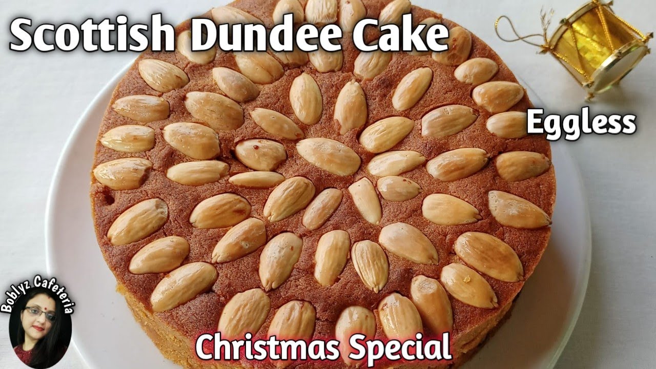 Eggless Scottish Dundee Cake |Eggless Christmas Cake|Last minute Christmas Cake|Scottish Fruit cake