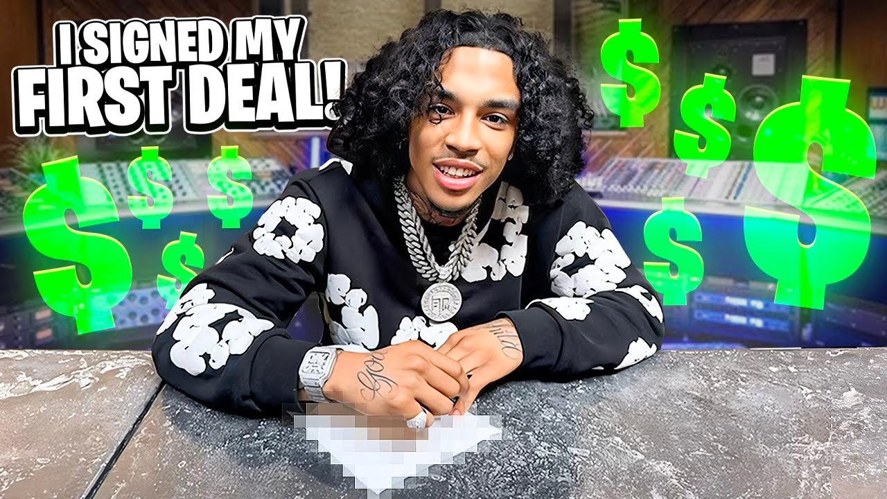 Я ПОДПИСАЛ СВОЙ ПЕРВЫЙ КОНТРАКТ НА 1 МИЛЛИОН ДОЛЛАРОВ!!?