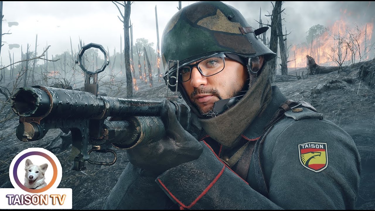 La herida de San Quintin, en una Partida Muy igualada Battlefield 1
