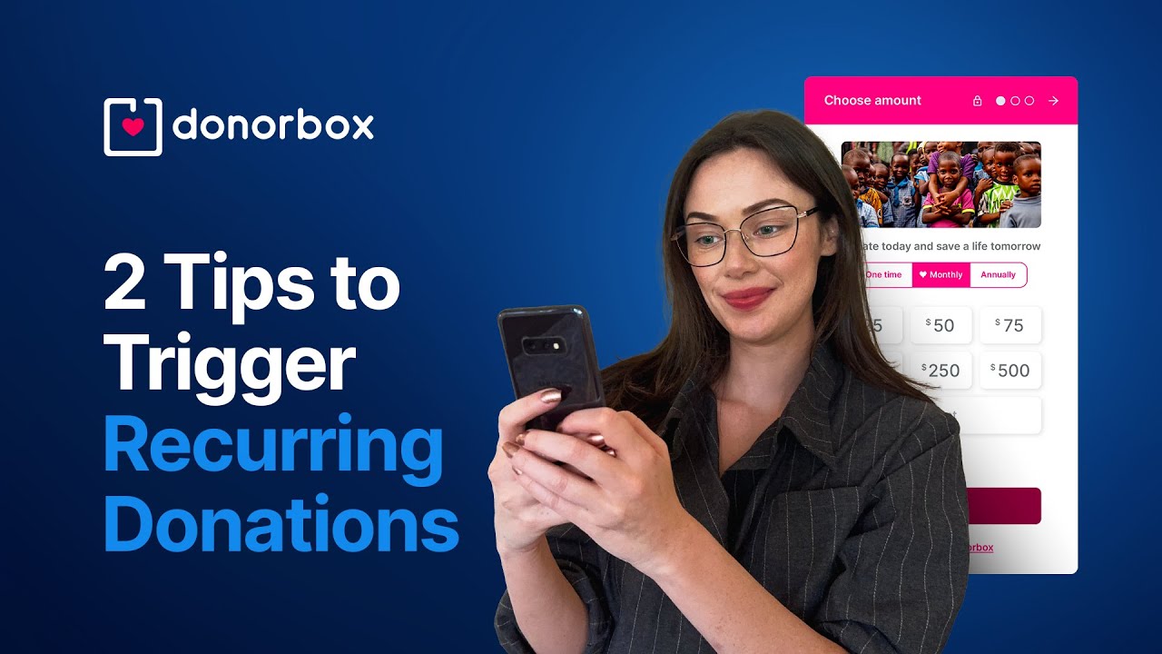 Donation Form Best Practices | How to increase Recurring Donors