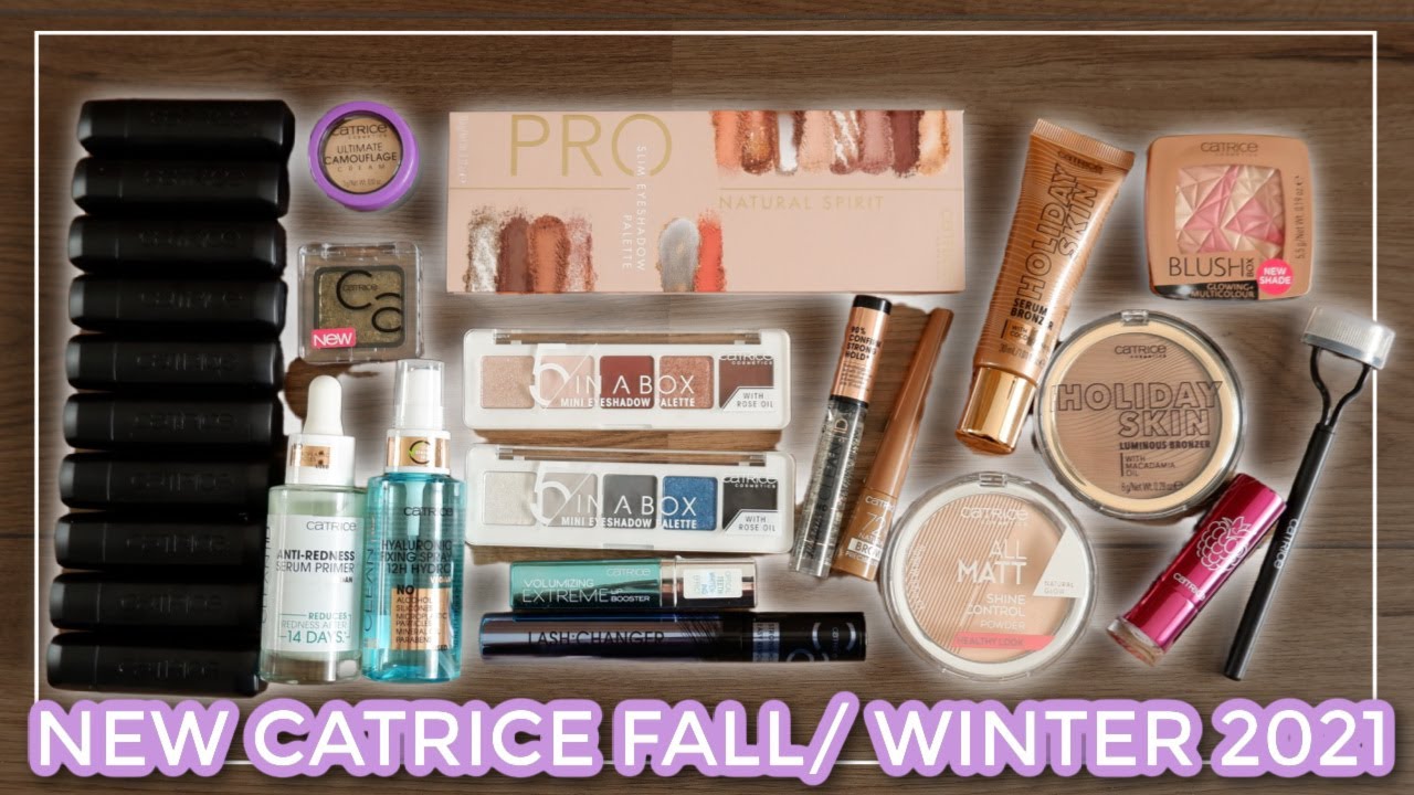 NEW CATRICE FALL/ WINTER 2021 // First impression review incl. swatches & full face makeup look